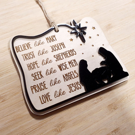 Traditional Christmas Tree Ornament Whimsic