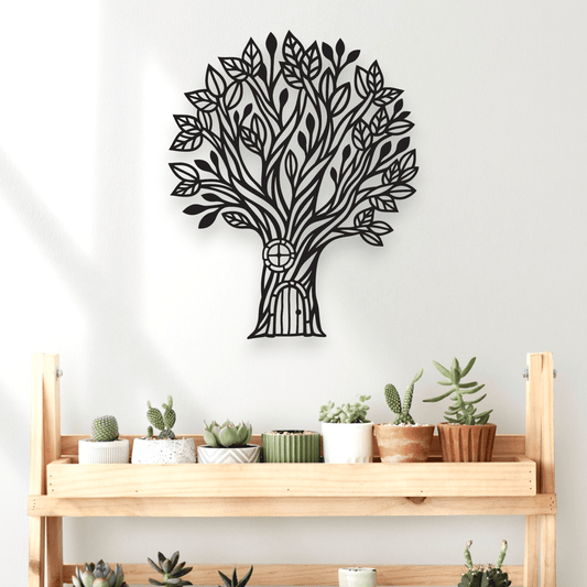 Tree House Wall Art Whimsic