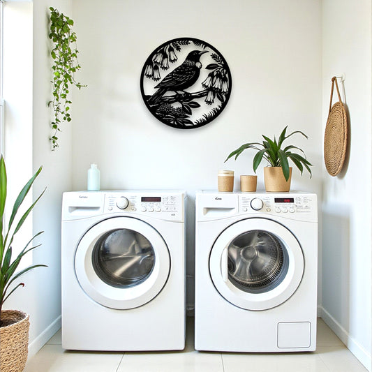 Kōwhai Tūī Wall Art