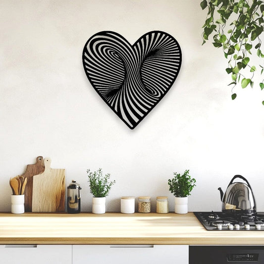 Twirl Heart Wall Art Whimsic