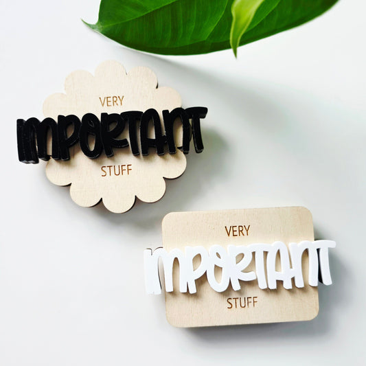 Very Important Stuff Magnet Whimsic