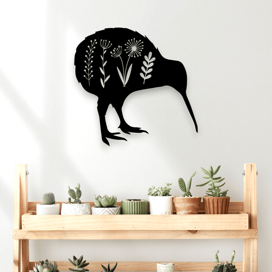 Wildflower Kiwi Wall Art Whimsic