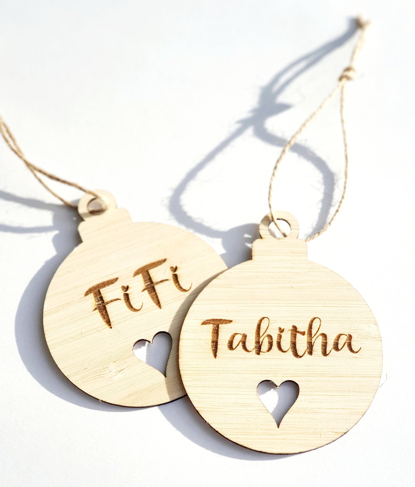 Personalised Christmas Bauble - Whimsic
