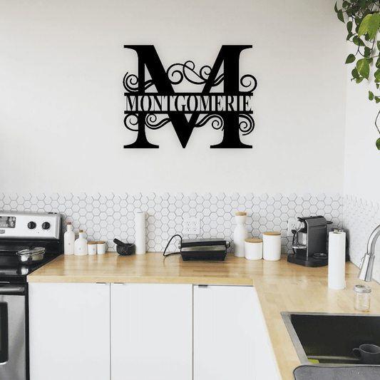 Personalised Monogram Wall Art Whimsic