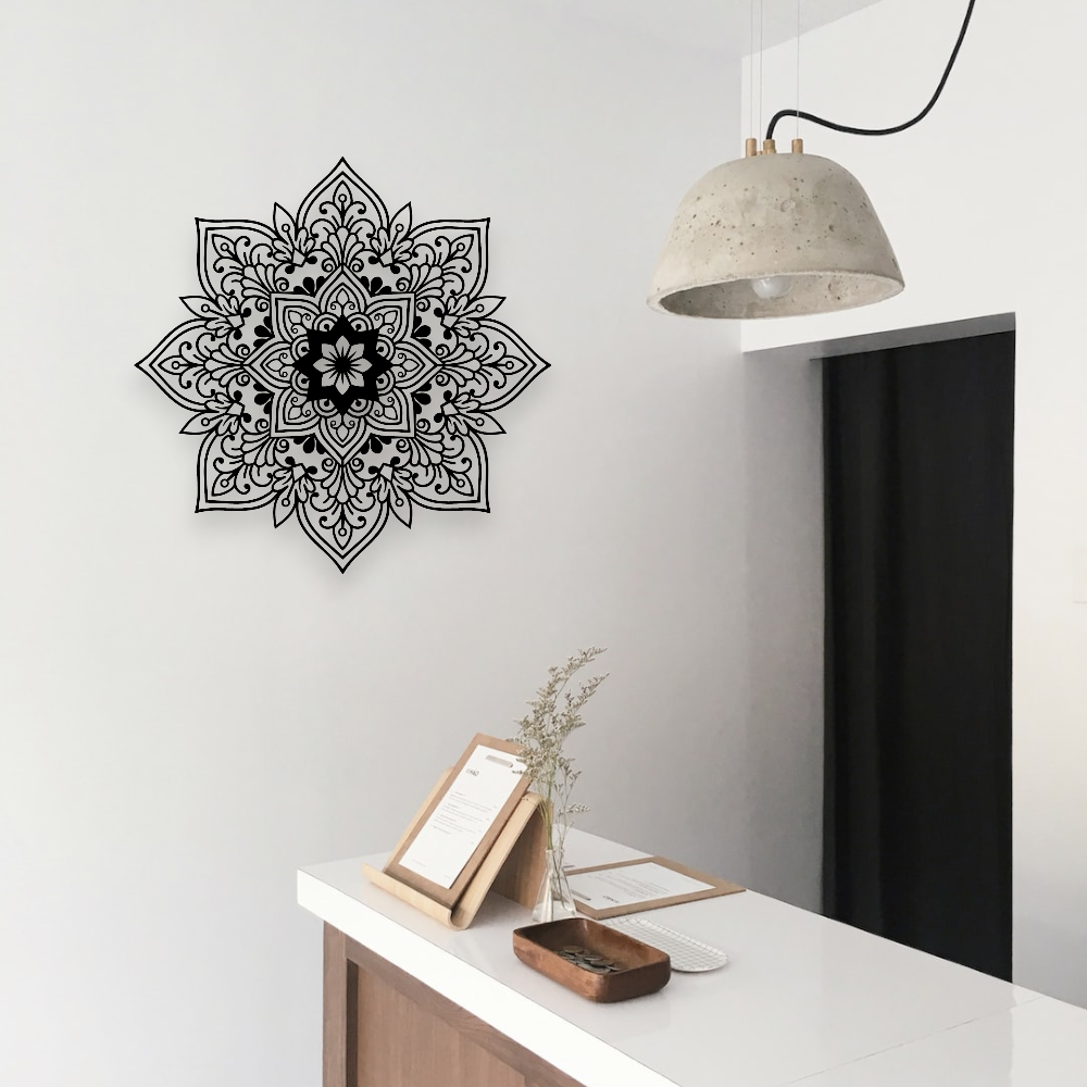 Mandala Flower Wall Décor