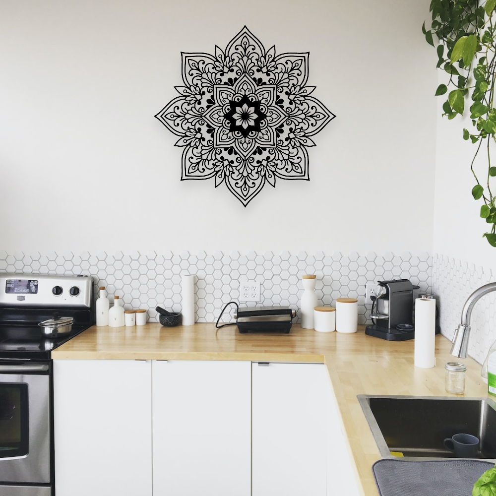 Mandala Flower Wall Décor