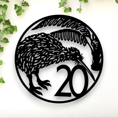 New Zealand Twenty Cent Coin Wall Art