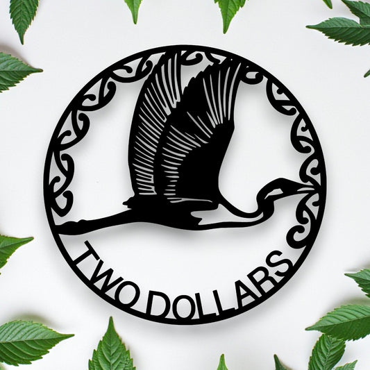 New Zealand Two Dollar Coin Wall Art