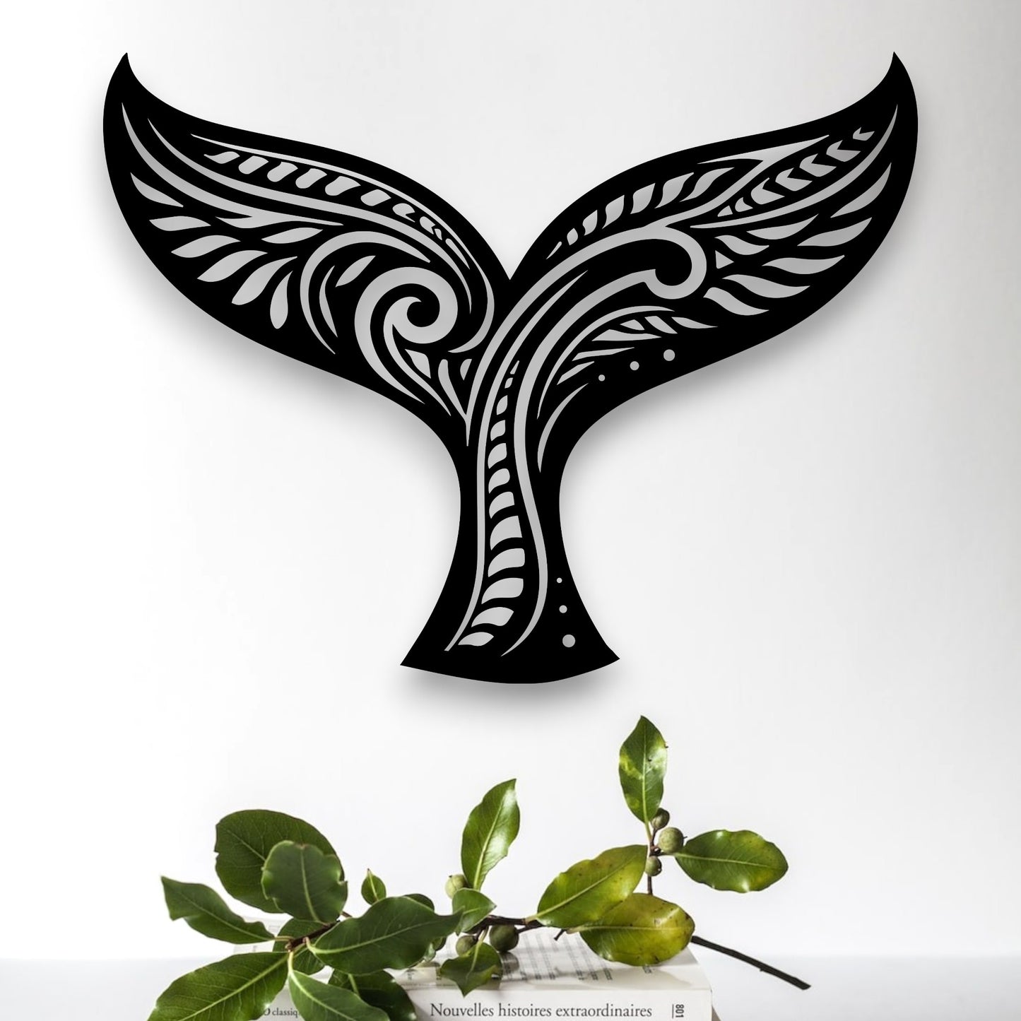 Whale Tail Wall Décor