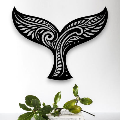 Whale Tail Wall Décor