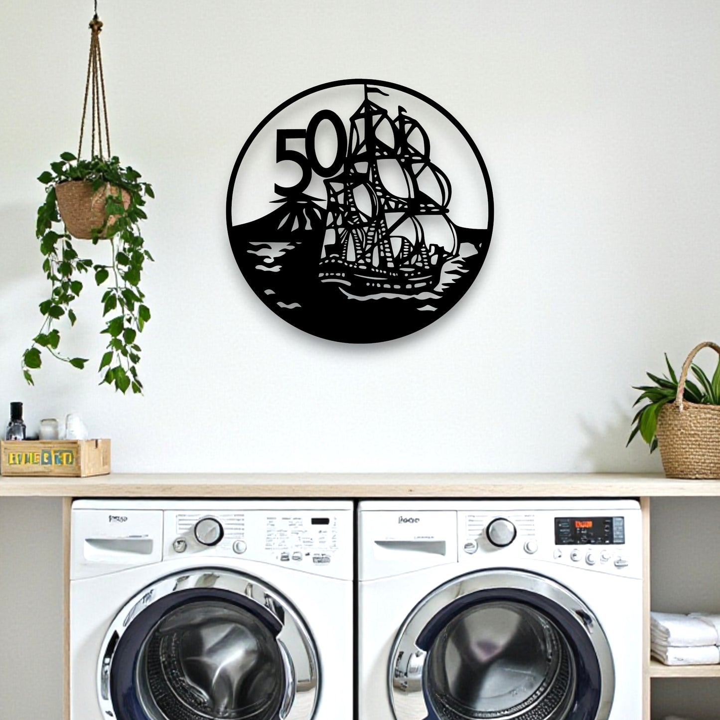 New Zealand Fifty Cent Coin Wall Art