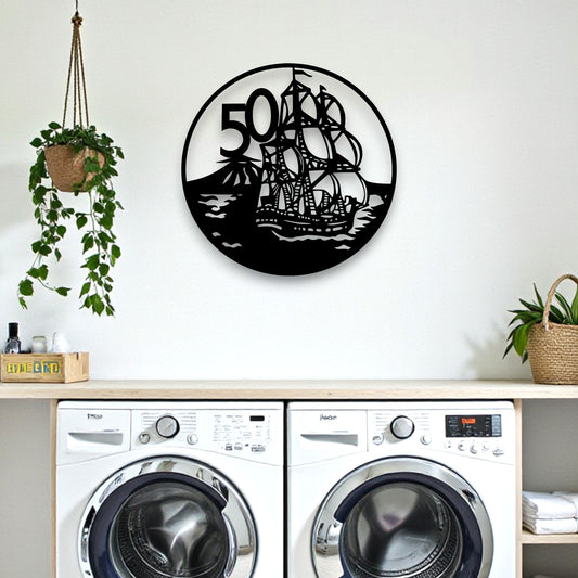 New Zealand Fifty Cent Coin Wall Art