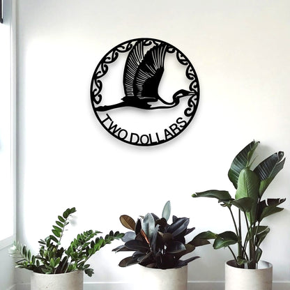 New Zealand Two Dollar Coin Wall Art