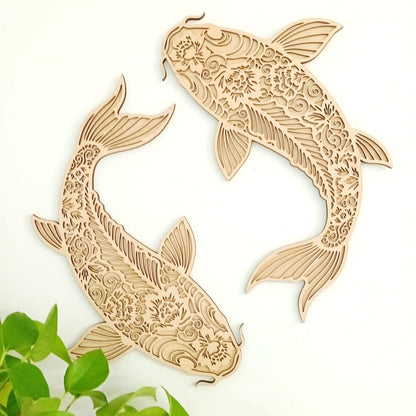 Koi Fish Wall Art