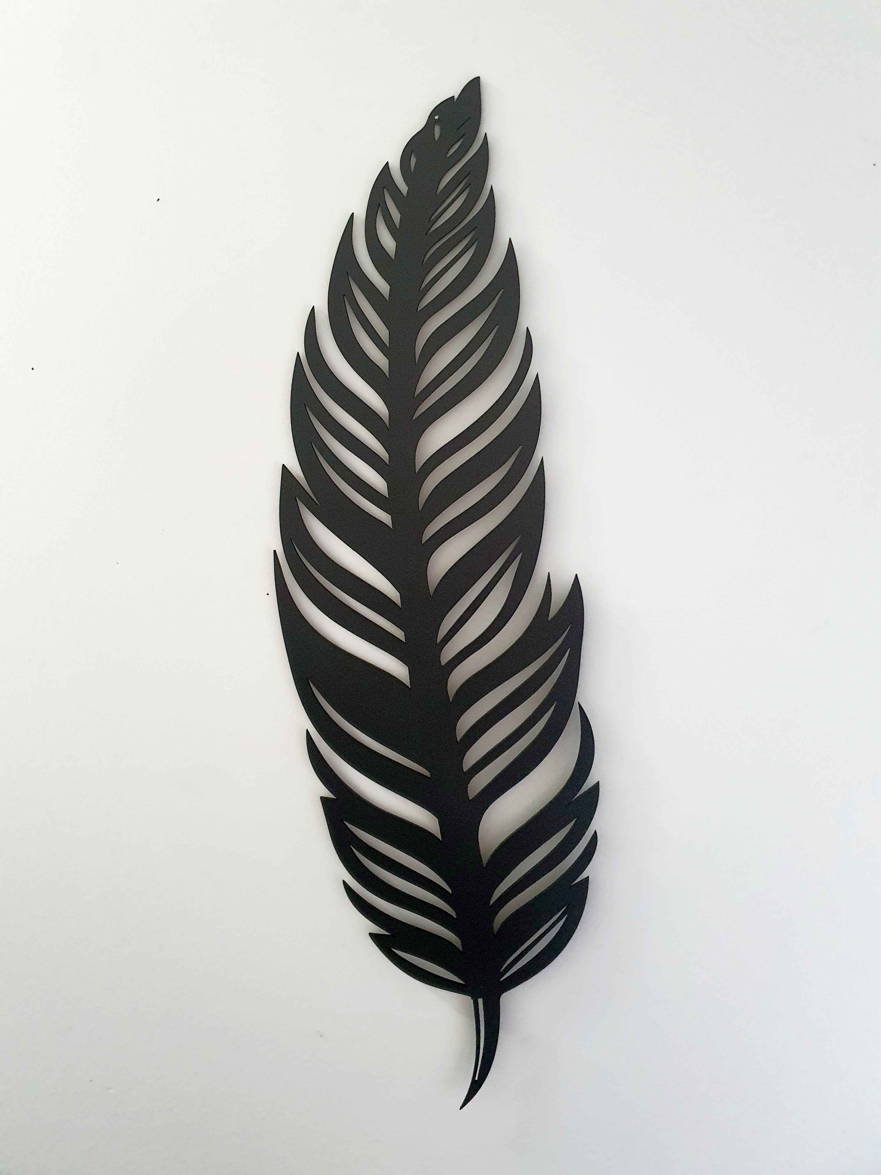 Large Feather Wall Art Whimsic New Zealand