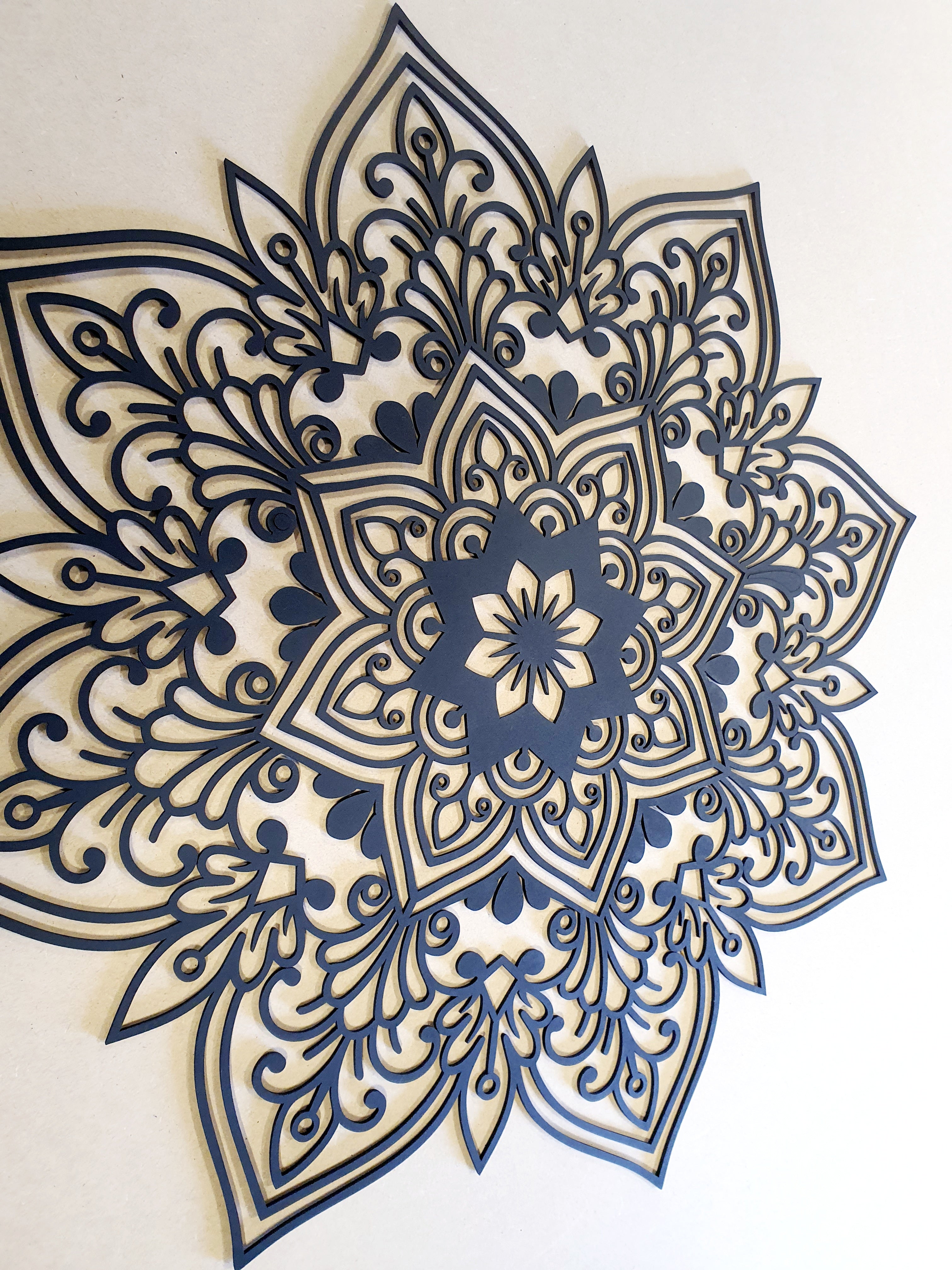 Mandala Flower Wall Décor Whimsic NZ