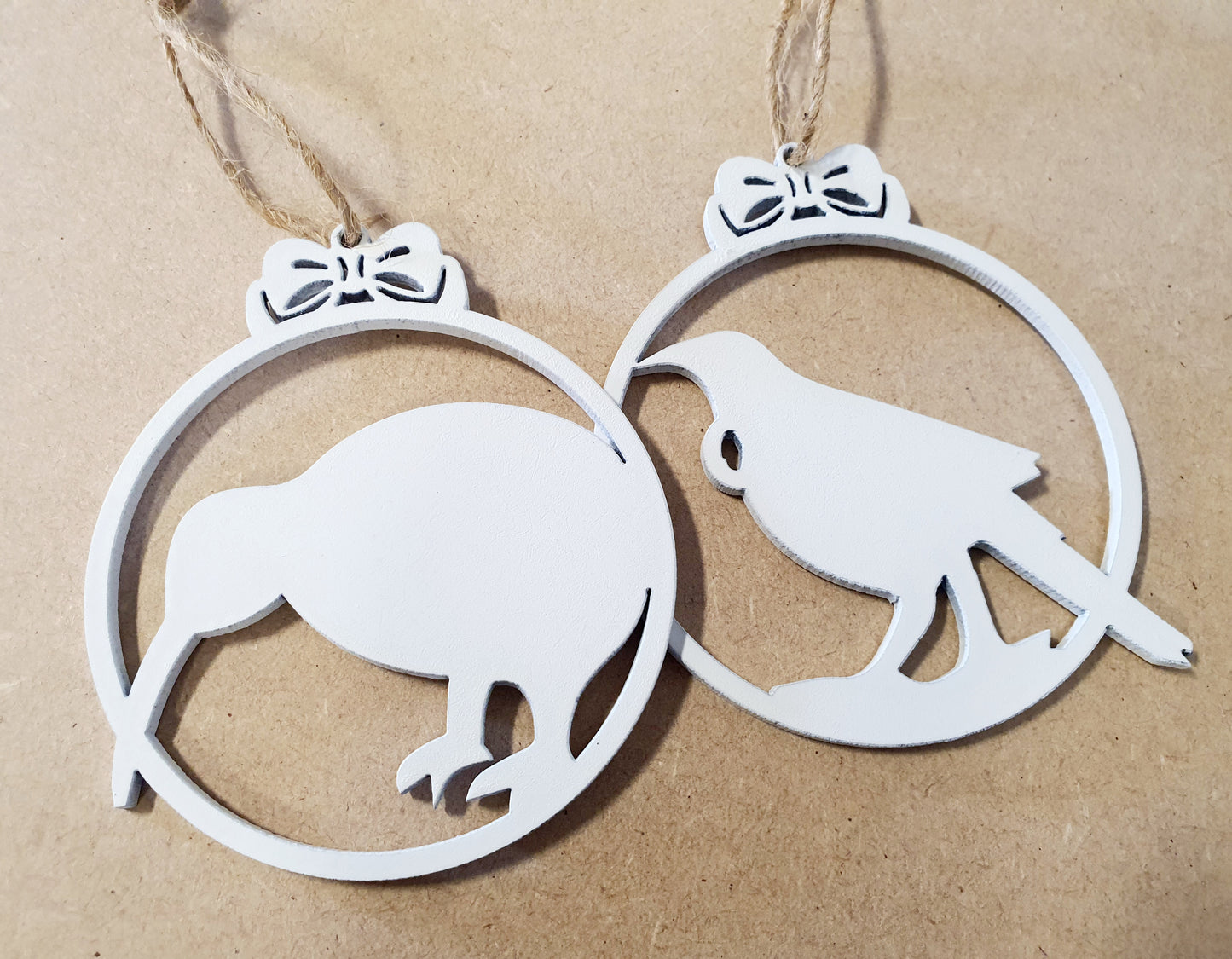 Native Bird Trio Bauble Set