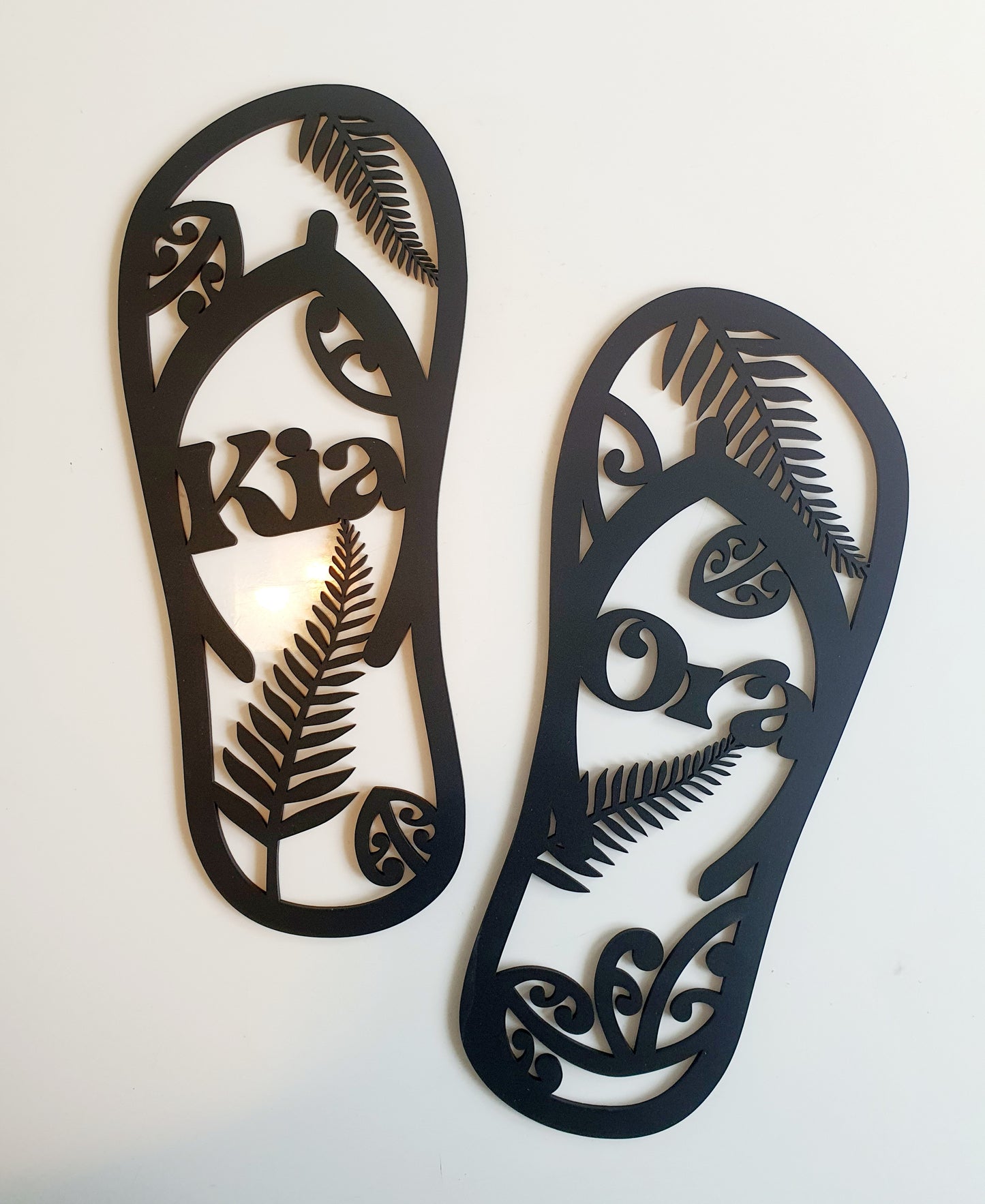 Kia Ora Jandals Décor