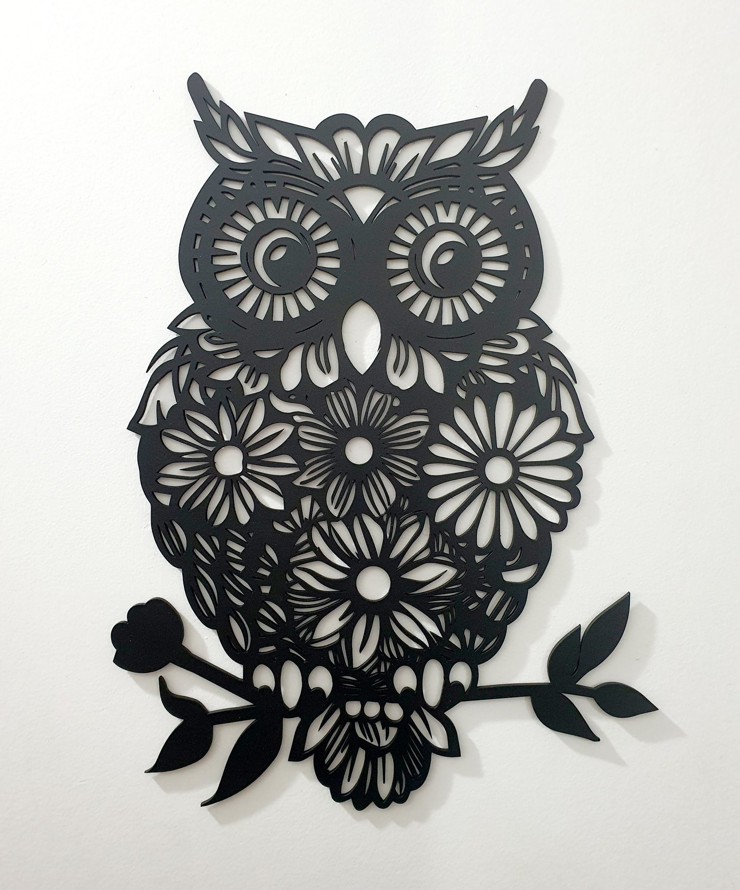 Floral Owl Wall Décor