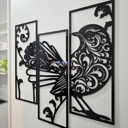 Filigree Fantail Wall Art Set