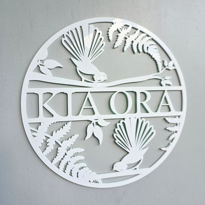 Personalised Kiwiana Fantail Décor