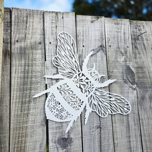 Floral Bee Wall Art