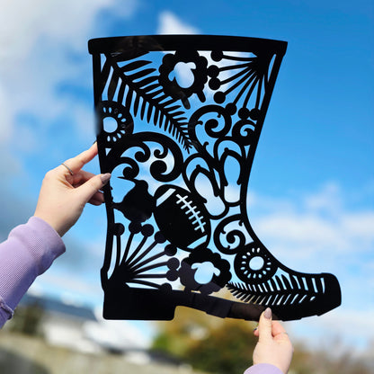 NZ Icons Gumboot Wall Art