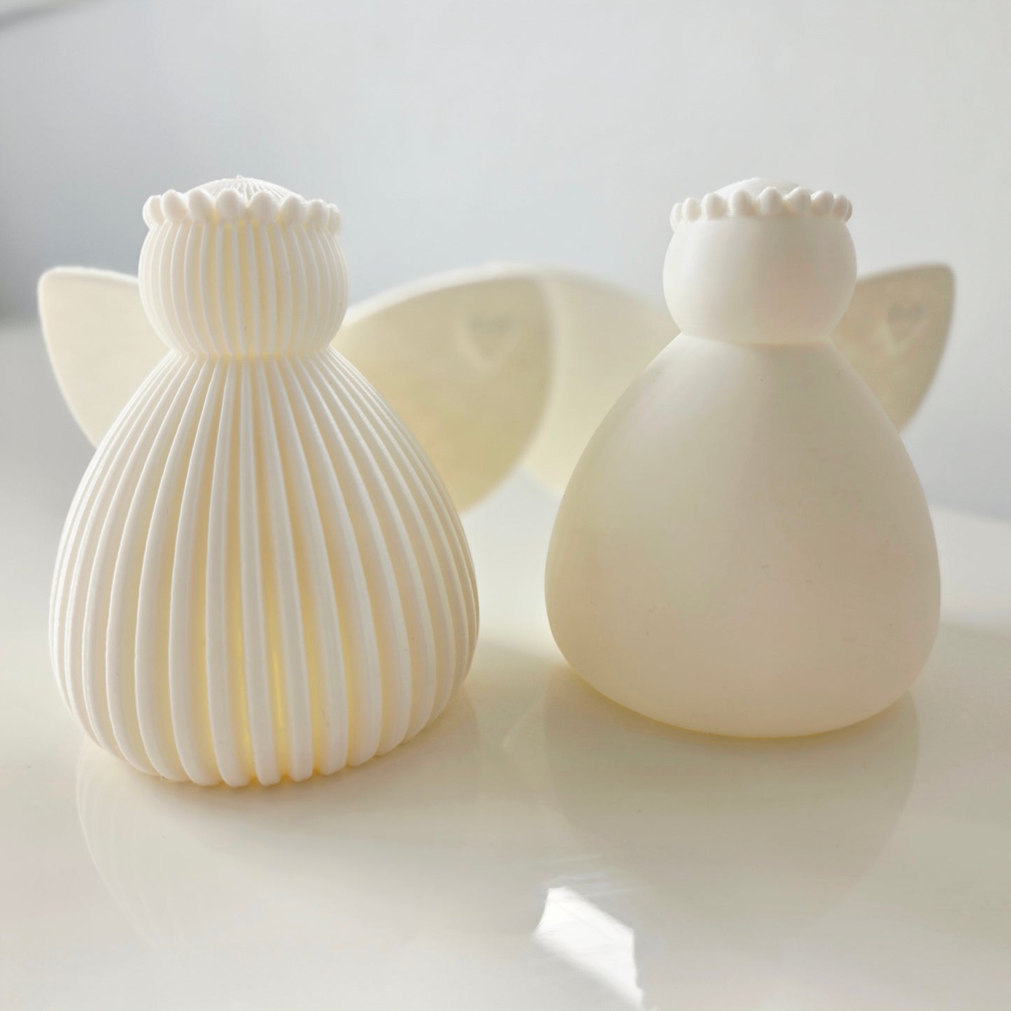3D Christmas Angel Decor Set