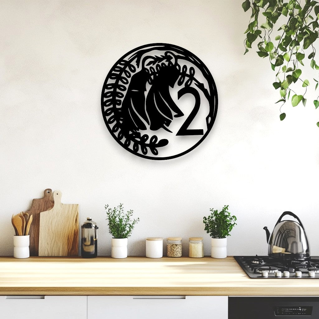 New Zealand Two Cent Coin Wall Art