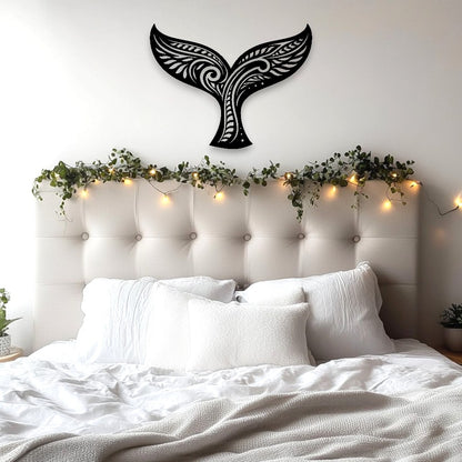 Whale Tail Wall Décor