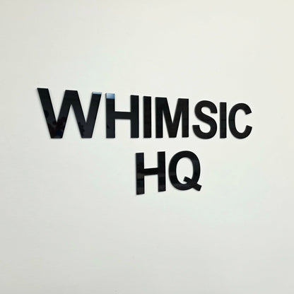 Custom Block Letters