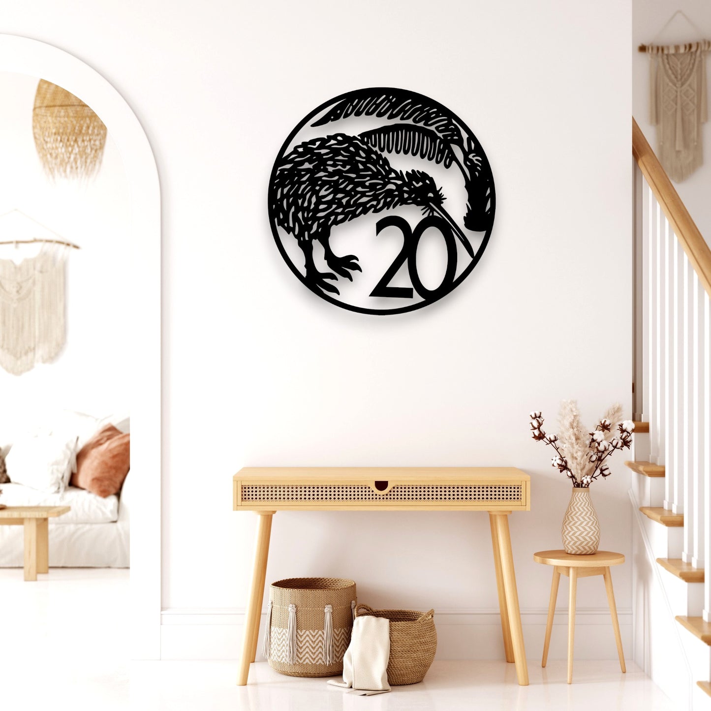 New Zealand Twenty Cent Coin Wall Art