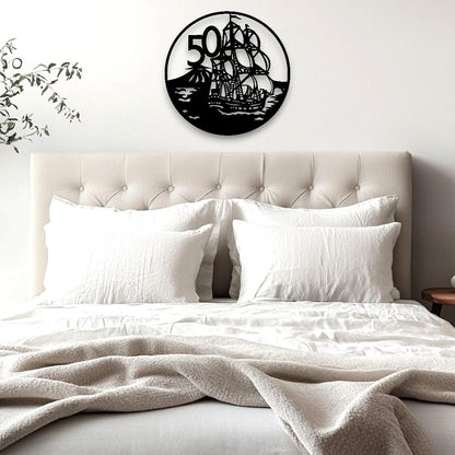 New Zealand Fifty Cent Coin Wall Art
