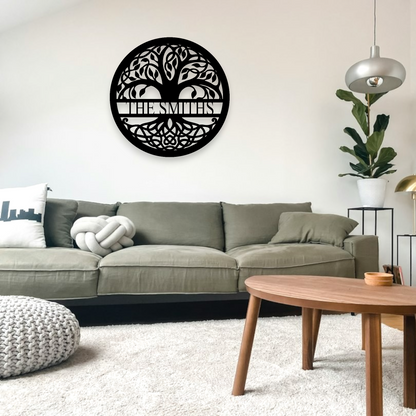 Personalised Tree of Life Wall Art