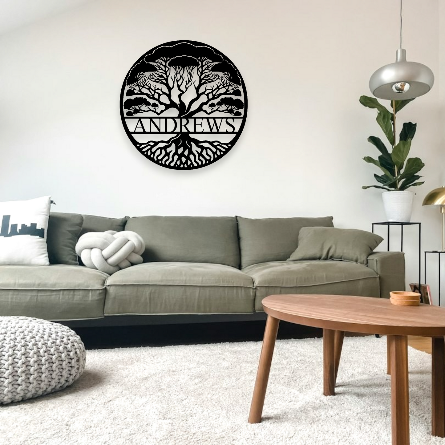 Personalised Pohutukawa Tree of Life