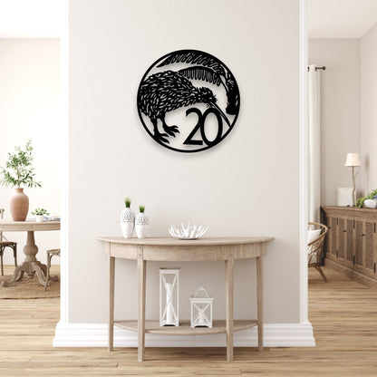 New Zealand Twenty Cent Coin Wall Art