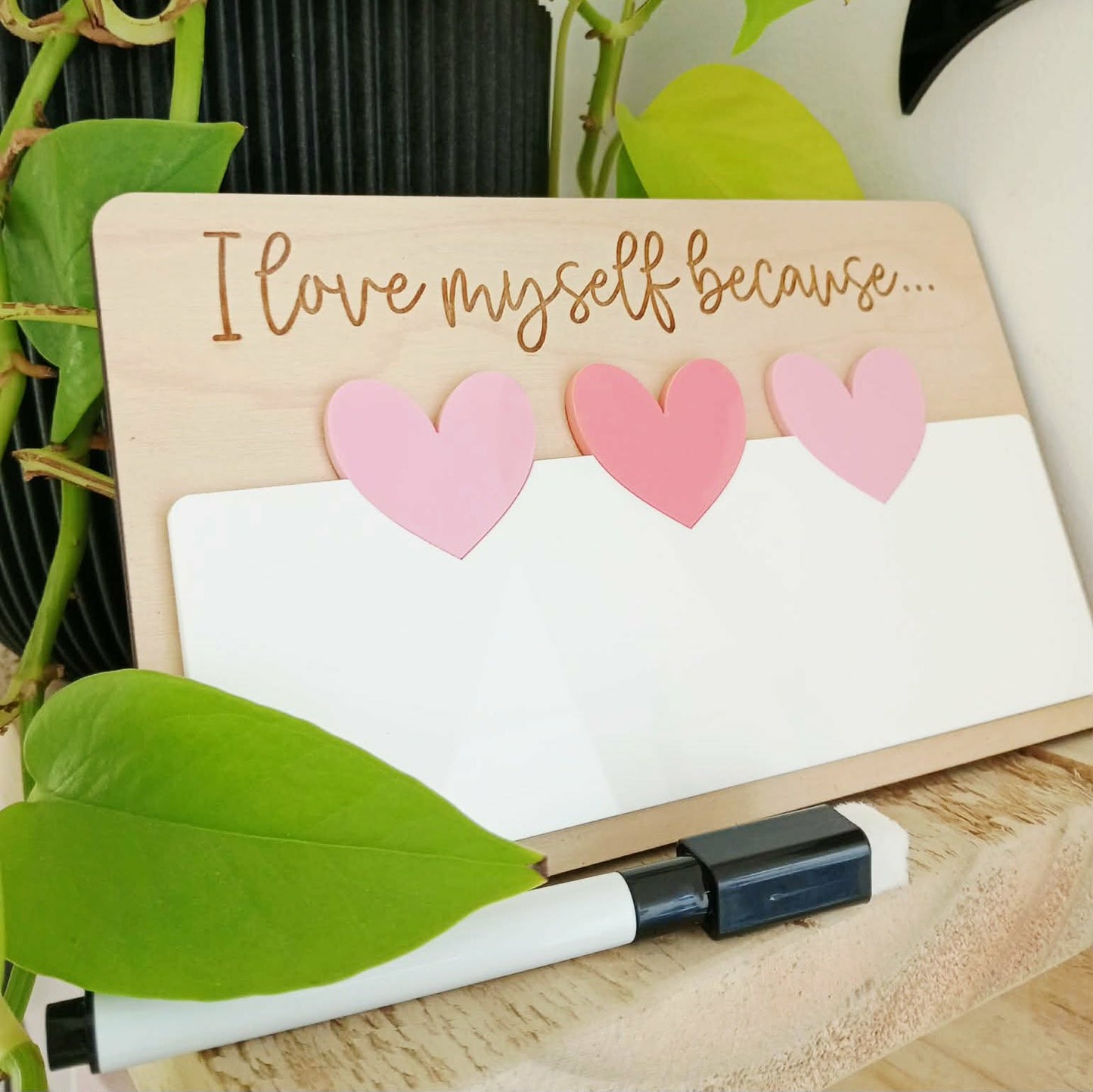 I Love Myself Because Board