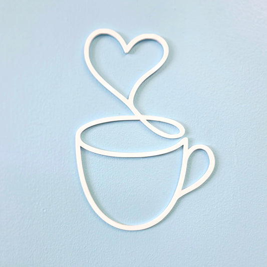 Coffee Line Art Wall Set