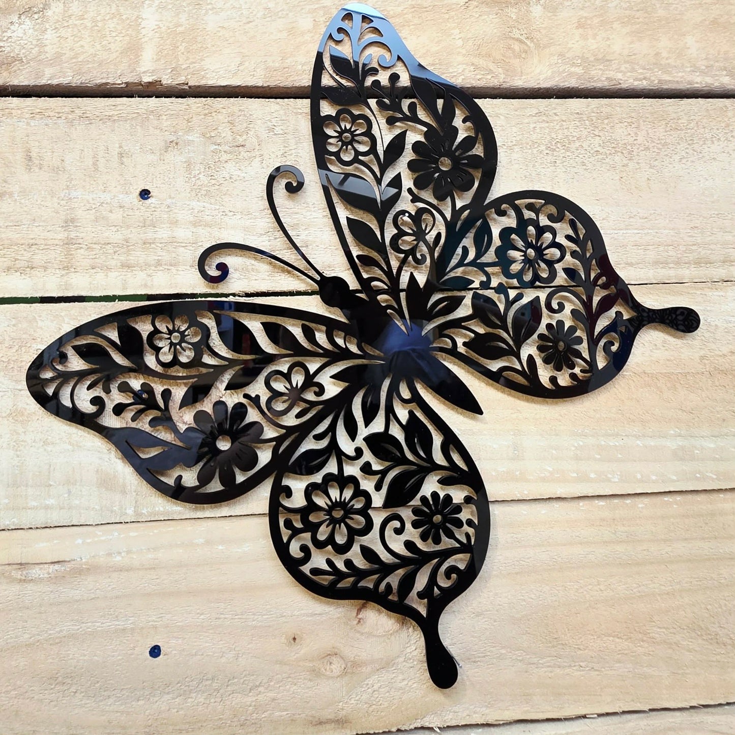 Floral Butterfly Wall Art
