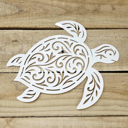 Filigree Sea Turtle Wall Décor