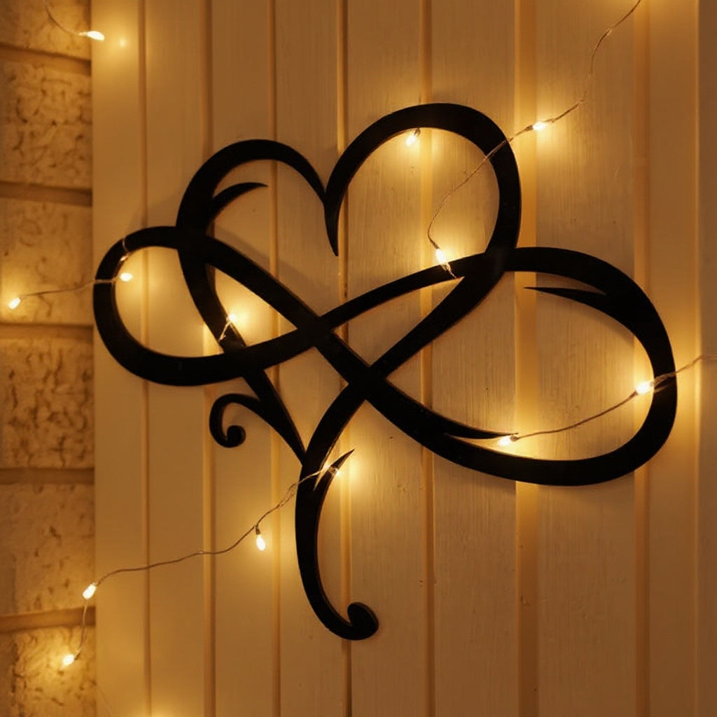 Infinity Heart Wall Art