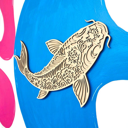 Koi Fish Wall Art