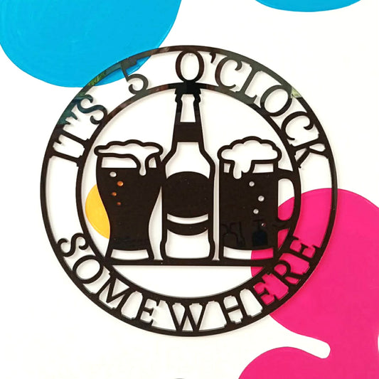 It's 5 Somewhere Wall Art