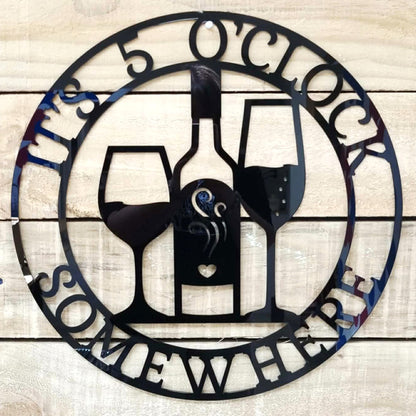 It's 5 Somewhere Wall Art