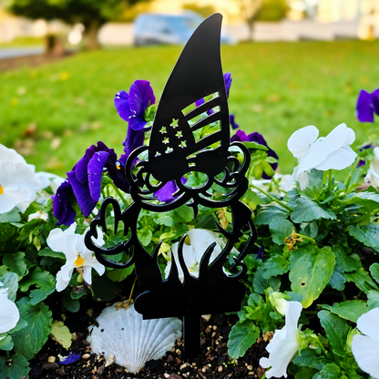 Rockstar Gnome Plant Stakes | Set of 3