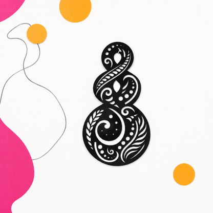 Pikorua Twist Wall Art