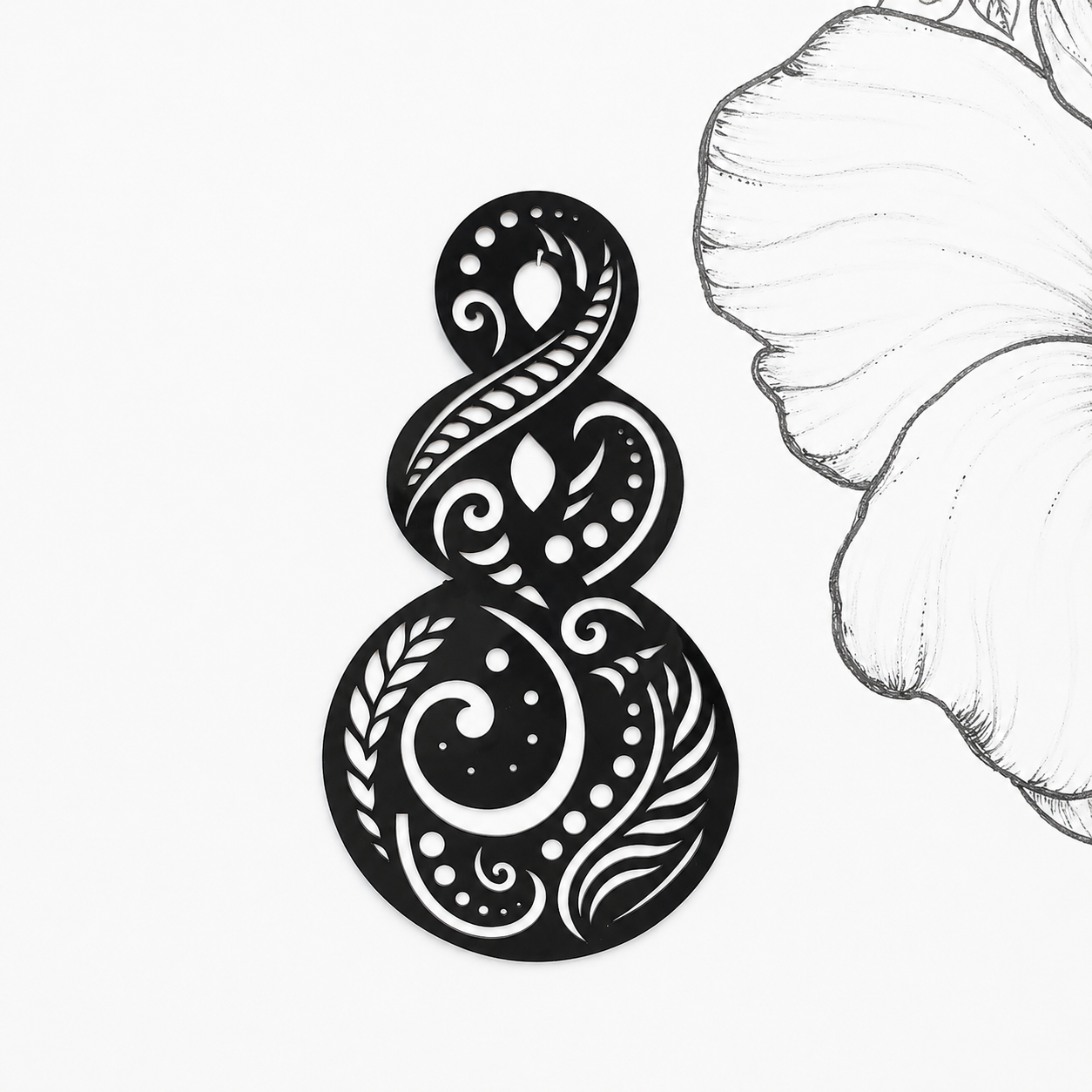 Pikorua Twist Wall Art