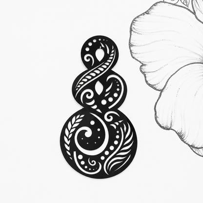 Pikorua Twist Wall Art