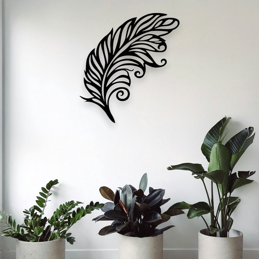 Koru Feather Wall Art