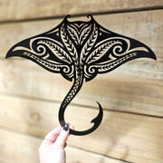 Koru Manta Ray Wall Art
